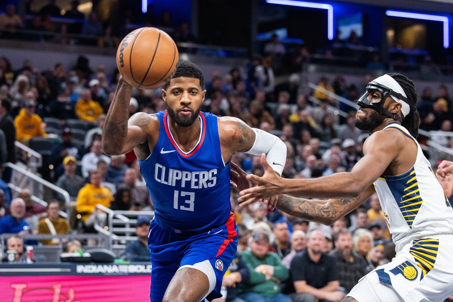 Paul George Los Angeles Clippers Indiana Pacers